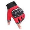Guantes de motocicleta directos de fábrica para adultos hombres y mujeres protector de mano articulación de la muñeca medio dedo dedo completo partículas en la palma antideslizante