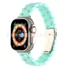 Para Apple watch pulseira de resina com três contas Nova Apple 8 ultra pulseira transparente de resina em estoque