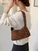 Bolso de axila minimalista de moda estilo coreano para mujer, nuevo diseño de nicho vintage otoño 2026 bolso de hombro para el día a día