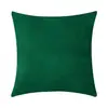 Funda de Almohada de Terciopelo de Color Sólido Más Vendida en Amazon Transfronteriza Funda de Cojín para Sofá de Casa Funda de Almohada para Cabecera Venta al por Mayor de Fábrica