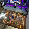 Alfombra Decorativa de Piso de Cachemira de Cristal para Sala de Estar y Mesa de Café, Alfombra Resistente a la Suciedad para el Hogar, Personajes de Marvel de Animación Transfronteriza, Sala de E-sports en stock