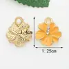 Accesorios para Joyería DIY de Venta Caliente Transfronteriza, Joyería DIY Hecha a Mano de Flor Pequeña Clásica, Accesorios para Joyería DIY de Esmalte de Alta Calidad