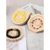 Bandeja de Exhibición de Joyería de Madera Maciza Plato de Diseño de Joyería Materiales Hechos a Mano DIY Wenwan Cuentas para Pulseras Bandeja para Pulseras