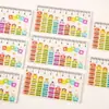 El más vendido para el regreso a clases: Regla acrílica transparente con tabla de multiplicar, ayuda de enseñanza de matemáticas para estudiantes, regalo de aprendizaje