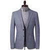 Laishbert Terno Moderno Primavera & Outono Novo Terno Masculino Slim Fit Jovem e de Meia-Idade Fino Pequeno Terno Casual de Peça Única