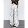 Pantalones Tie-dye para Hombre Primavera Otoño 2026 Nuevos Pantalones Rectos Sueltos para Hombre Marca de Moda Caída Americana Casual Deportivos Largos