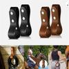 Funda de Almacenamiento para Látigo de Monta a Caballo para Exteriores Lista para Usar Suministros Ecuestres Granja de Caballos Correa de Cuerda para Látigo de Caballo Correa de Sujeción de Cuero para Látigo