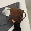 Bolsa Feminina de Luxo 2024 Nova Bolsa Transversal Outono e Inverno Bolsa Saco Design Nicho Retrô Bolsa de Ombro Versátil Feminina