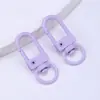 Chaveiro Fivela de Porta Colorida Pintada Feito à Mão DIY Acessórios de Joalheria Bolsa Boneca Fivela Pendente Fivela de Mola Acessórios de Joalheria