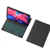 Funda Protectora con Teclado Bluetooth de 10.1 pulgadas Lenovo 2025 Adecuada para Tableta Zhaoyang K10C Funda de Cuero Teclado Retroiluminado