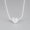 Collar con colgante de amor brillante para mujer, cadena de clavícula de nicho de verano con diseño de estrella, venta al por mayor en línea.