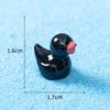 Pato Amarillo Pequeño Que Brilla en la Oscuridad Figura Luminosa Adorno Pequeño Accesorio Artículo Pequeño Escritorio de Oficina Animal Pequeño Pato