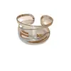 Pulsera de Hoja Estilo Lujo Ligero Coreano, Brazalete de Diseño de Tendencia de Moda Personalizado, Joyería de Mano de Nicho Simple de Gama Alta para Mujeres