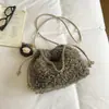 Nova Bolsa Feminina Outono 2026 Tendência e Única Bolsa Saco Bolsa de Ombro Pelúcia Cor Sólida de Alto Valor Bolsa Fofa