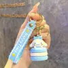 Llavero de Muñeca de Dibujos Animados Sanrio Kulomi, Colgante de Máquina de Bolas, Llavero Lindo para Bolsos, Pequeño Regalo al por Mayor