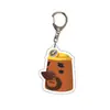 Llavero Acrílico Animal Crossing Colgante Doble Cara Merchandising de Dibujos Animados Animal Crossing