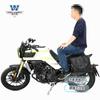 El lobo muscle car es adecuado para bolsa lateral Wuji Q250 empaque lateral para casco casco medio casco casco completo con cerradura portaequipajes de liberación rápida modificado