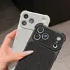 Adecuado para iPhone 17 Pro Max Funda de Teléfono de Lujo con Purpurina Apple 16 Aceite de Diamantes Destellantes Spray Protector Anti-Caída en Cuatro Esquinas