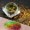 Venta Caliente Transfronteriza Nube Aurora Brocado Polvo Ópalo Súper Hada Gradiente de Color Polarizado Acuarela Decoración de Uñas Colores Populares Primavera y Verano