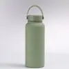 Botella de Agua Deportiva de Gran Capacidad Transfronteriza 2026 Taza Aislada al Vacío de Acero Inoxidable 316 Botella Espacial con Pintura de Goma para Exteriores