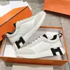 Sapatos Casuais Masculinos e Femininos da Marca H Europeia e Americana, Tênis Brancos, Tênis Esportivos de Corrida em Malha Panda, Sapatos Femininos