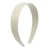 Diadema en blanco sin dientes de color grisáceo y blanco 3.0, 36.5 cm de largo, diadema DIY estilo coreano, producto semiacabado de diadema de plástico grisáceo y blanco