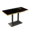 Conjunto de Mesa y Asientos de Cabina en Forma de U para Bar Lounge, Cafetería de Té con Leche, Taberna de Barbacoa, Sofá para Restaurante Temático de Música
