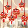 Colgantes Decorativos para el Festival de Mediados de Otoño para el Hogar Interior Arreglo de Escena del Día Nacional Colgantes de Tarjetas Adornos Colgantes para Centros Comerciales Guirnaldas