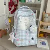 Mochila Nueva de Nicho de Cien Capacidad Mochila Escolar para Estudiante de Secundaria Estilo Campus Femenino Moda Estudiante de Secundaria Mochila de Alta Apariencia