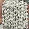 14mm pedra natural cristal ágata trevo de quatro folhas contas soltas semi-acabadas pulseira faça você mesmo acessórios de joias antigas atacado