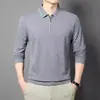 Camisa base de color liso cuello falso muestra temperamento collar decorativo versátil para hombre otoño e invierno nuevo estilo cuello falso de camisa cuello puntiagudo solapa