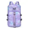 Bolsa de Viaje Transfronteriza Nueva de Gran Capacidad Compartimento Independiente para Zapatos Separación de Seco y Húmedo Impermeable Mochila Multifuncional Deportiva y de Fitness