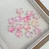 Acrílico Sellado en Oro Flor de Cinco Pétalos Bicolor Base para Ramo DIY Accesorios para el Cabello Vintage Materiales Cuentas Sueltas