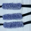 Toalla de Limpieza para Coche, Paño para Lavado de Coches, Tira Limpiadora de Esquinas de Llantas, Cuerda para Eliminar Suciedad, Esponja Raspadora, Mopa Limpiadora de Coches