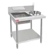 Envoltura de mesa para hombres de negocios taiwaneses usan kebab de bistec de pollo polvo de frutas mesa de hamburguesas equipo de tienda mesa de envoltura de superficie pollo frito carne crujiente