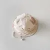 Chapéu de Bebê Outono Coreia do Sul Chapéu Balde Fofo de Urso Ins Verão Proteção Solar para Bebê Chapéu de Pescador