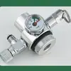 Gerador de Dióxido de Carbono para Aquário, Cilindro de Dióxido de Carbono Caseiro, Difusor de CO2 para Aquário com Plantas Aquáticas, Aço Inoxidável DIY