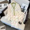 Atacado de Pijamas para Mulheres, Lançamento Primavera e Outono 2025, Roupa de Casa de Manga Longa, Conjuntos Outono e Inverno, Transmissão ao Vivo para Microempreendedores