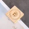 Prato com Design de Contas Feito à Mão Bandeja de Joias de Madeira de Bambu Bandeja de Exibição Pulseiras Pulseiras Suporte de Exibição Prato de Montagem de Pulseiras DIY