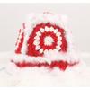 Chapéu Baotou de Malha de Cabelo de Coelho Real Rosto Feminino Mostrado Pequeno Outono e Inverno Proteção de Ouvido Chapéu de Lã Quente Chapéu de Pelúcia Moda Nacional Chapéu de Dança do Leão
