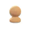 Talla en Madera Madera Maciza Calabaza Pequeña Forma Bola de Madera Patas de Sofá Pasamanos de Escaleras Columnas Gabinete de Vino Patas Cuadradas Accesorios Decorativos