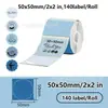 Papel de Etiqueta Redonda Autoadhesivo para Fabricante 50mm Colorido Ciclo Adecuado para Papel de Impresión Térmica Phomemo M220
