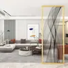 Divisória de Tela de Vidro Temperado Artística Changhong Personalizada para Sala de Estar, Armário Moderno Minimalista de Luxo Leve para Hall de Entrada