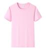 Camisetas Redondas de Algodón Puro con Logo Personalizado, Camisetas Promocionales de Algodón Peinado, Uniformes de Trabajo, Uniformes Escolares al por Mayor