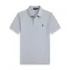 Camisa Polo para Hombre Transfronteriza Color Sólido Verano Bordada Ralph Lauren Manga Corta Casual con Bordado de Pequeño Caballo