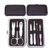 Conjunto de 7 Peças de Cortadores de Unha do Fabricante para Manicure, Pedicure e Ferramentas de Beleza para Unhas, Caixa de Presente Personalizável com Logo