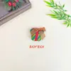 Acessórios de Natal Broche de Pelúcia Fofo Boneca Boneca Pingente de Bolsa DIY Pin Bijuteria Acessórios de Vestuário