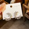 Aretes Redondos de Circonia con Aguja de Plata, Sencillos, Modernos, Exquisitos y Elegantes, Aretes Versátiles, Lujo Accesible y Aretes de Gama Alta para Mujer