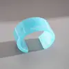 Pulseira Elástica Europeia e Americana Estilo Gradiente Diamante Acrílico em Forma de Diamante, Pulseira Geométrica Exagerada Personalizada Transfronteiriça, Joias Femininas de Alto Padrão de Nicho