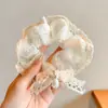 Diadema de Encaje de Alta Gama para Mujer, Elegante y a la Moda, Cuerda para el Cabello de Bola, Lazo de Hada, Accesorios para el Cabello de Tela